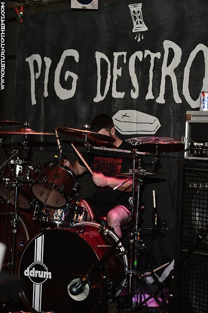 [pig destroyer on Dec 19, 2014 at Brighton Music Hall (Allston, MA)]